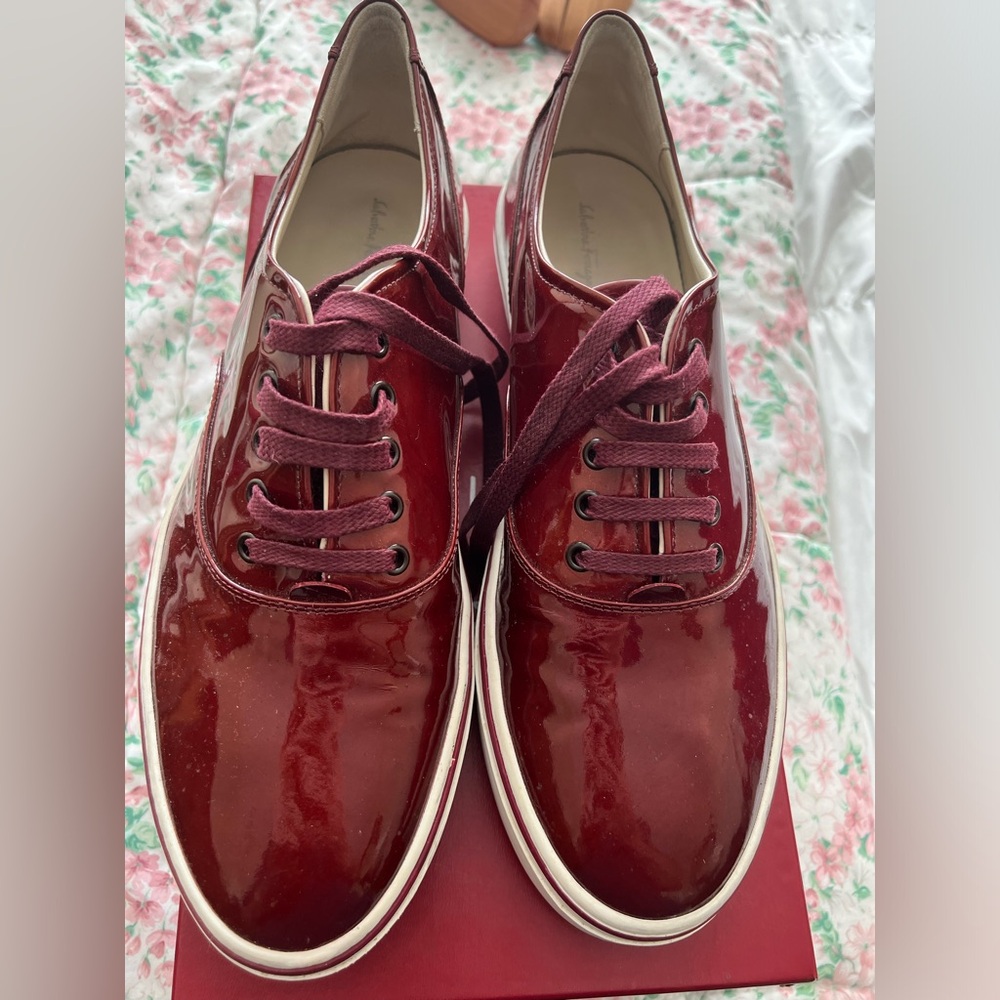 Salvatore Ferragamo Manila Sneakers Size 13